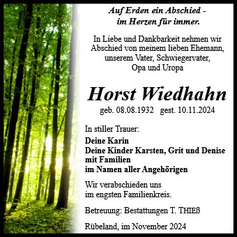 Horst Wiedhahn