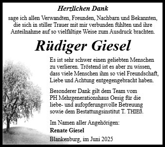 Rüdiger Giesel