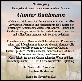 Gunter Bahlmann