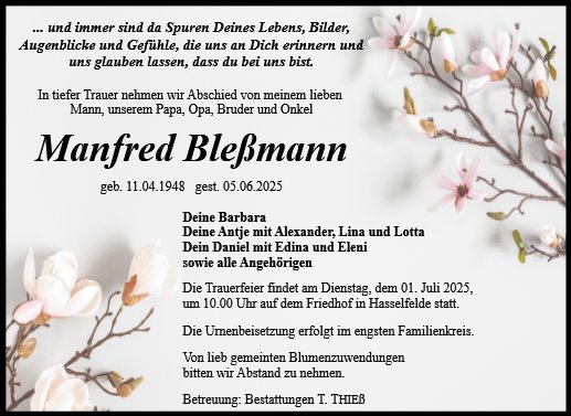Manfred Bleßmann