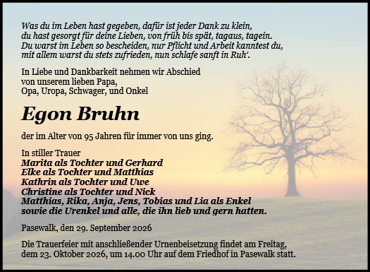 Egon Bruhn