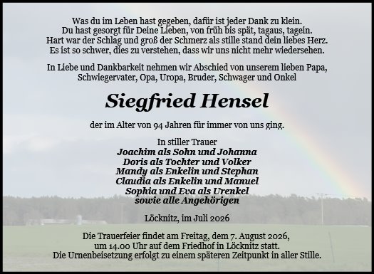 Siegfried Hensel