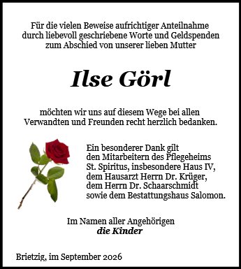 Ilse Görl