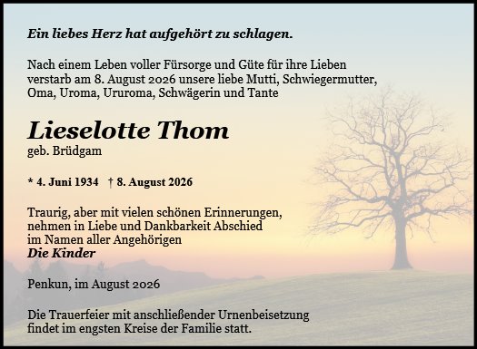 Lieselotte Thom