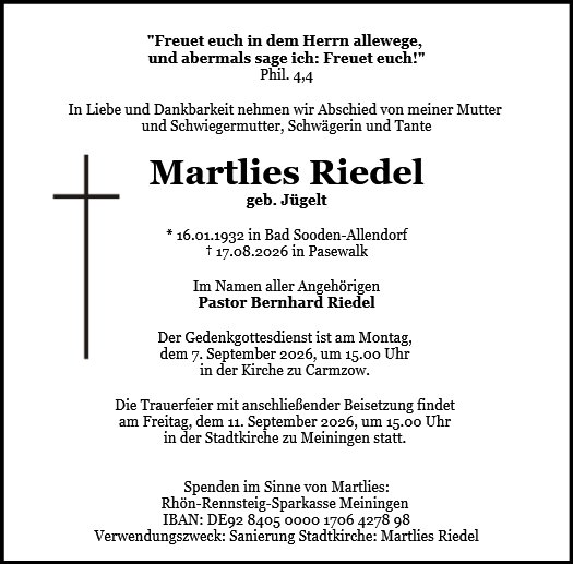 Martlies Riedel