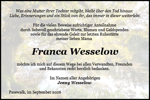 Franca Wesselow