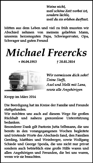 Michael Freercks