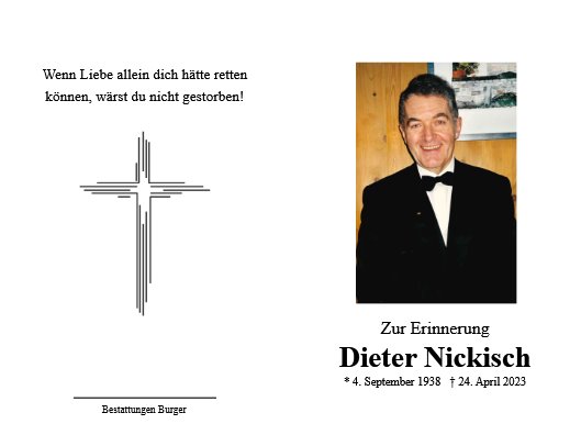 Dieter Nickisch