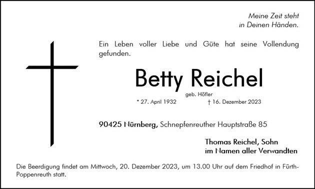 Betty Reichel