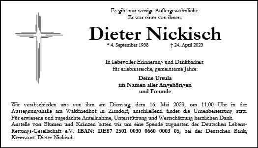 Dieter Nickisch