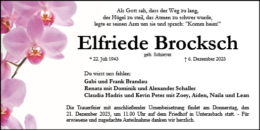 Elfriede Brocksch