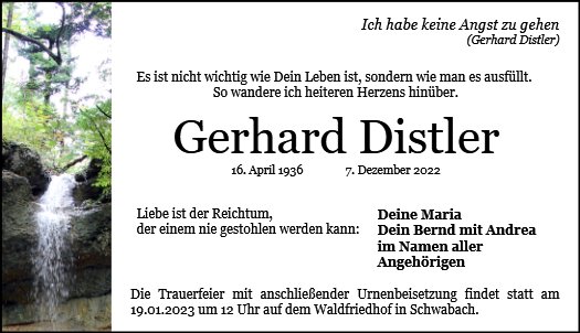 Gerhard Distler