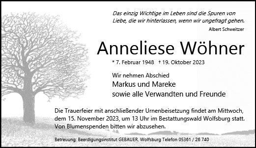 Anneliese Wöhner
