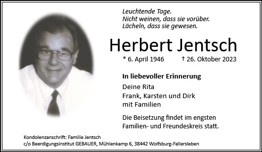 Herbert Jentsch