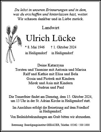 Ulrich Lücke