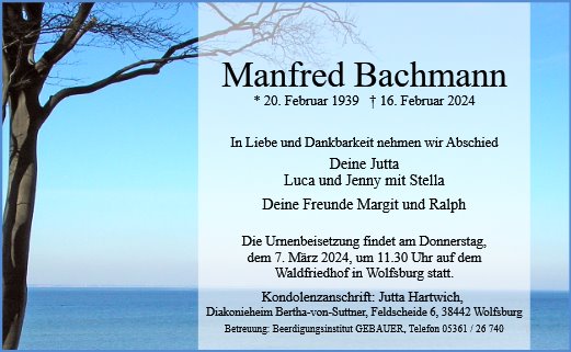 Manfred Bachmann