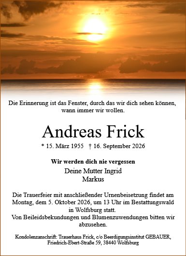 Andreas Frick