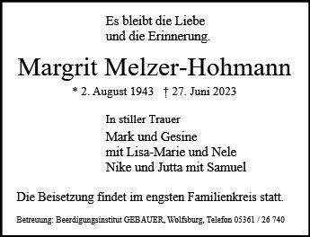 Margrit Melzer-Hohmann