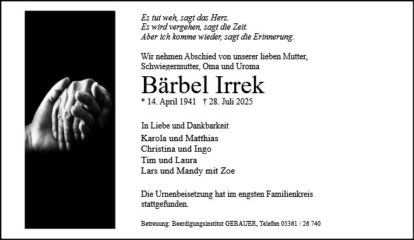 Bärbel Irrek