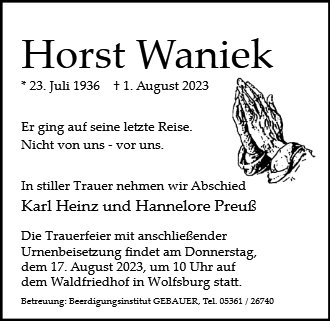 Horst Waniek