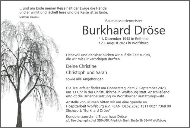 Burkhard Dröse