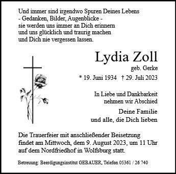 Lydia Zoll