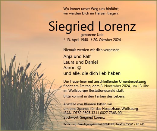 Siegried Lorenz