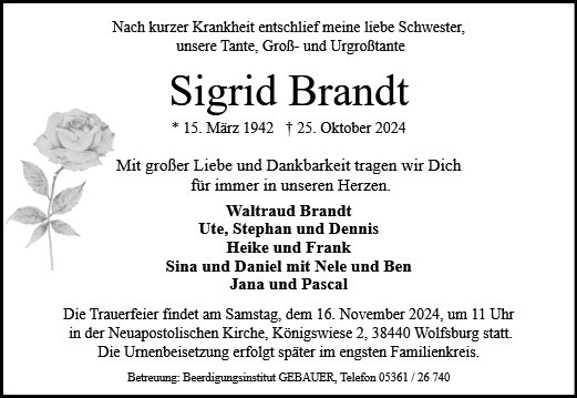 Sigrid Brandt 