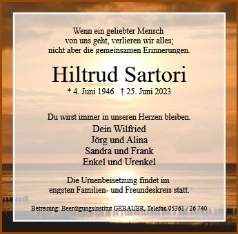 Hiltrud Sartori