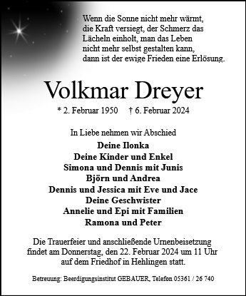 Volkmar Dreyer