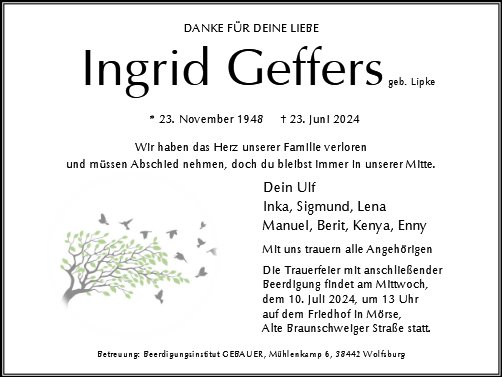 Ingrid Geffers