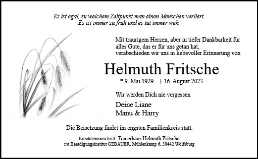 Helmuth Fritsche