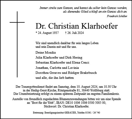 Christian Klarhoefer