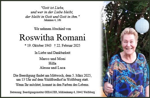 Roswitha Romani