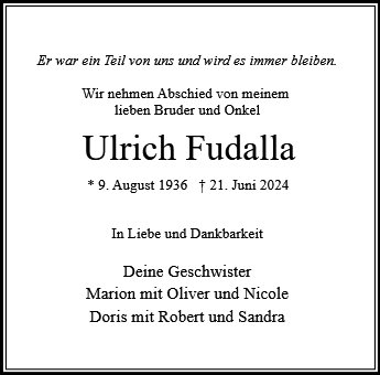 Ulrich Fudalla