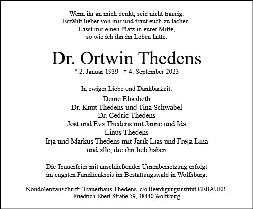 Ortwin Thedens