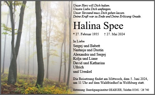 Halina Spee