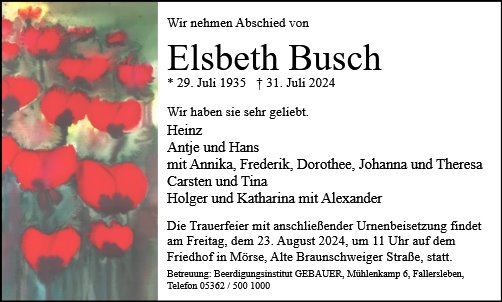 Elsbeth Busch