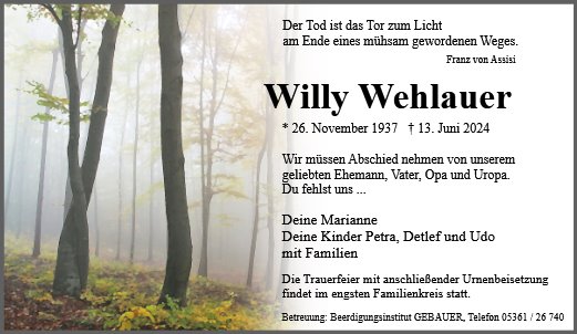 Willy Wehlauer