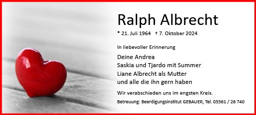 Ralph Albrecht