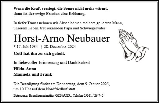 Horst-Arno Neubauer