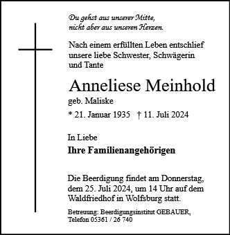 Anneliese Meinhold