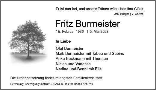 Fritz Burmeister
