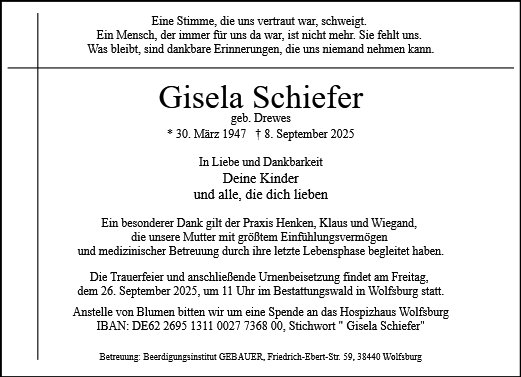 Gisela Schiefer
