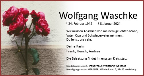 Wolfgang Waschke