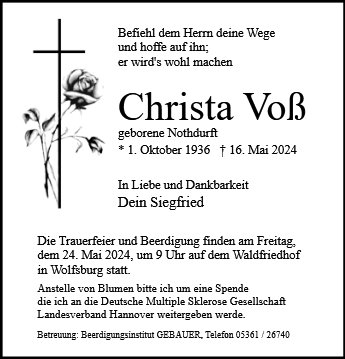 Christa Voß