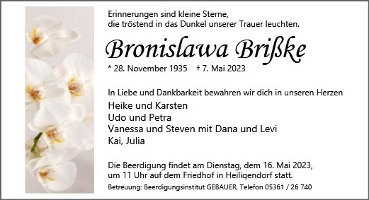 Bronislawa Brißke