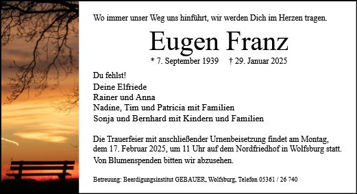 Eugen Franz