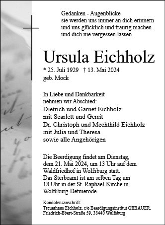 Ursula Eichholz
