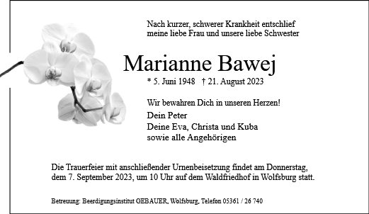 Marianne Bawej